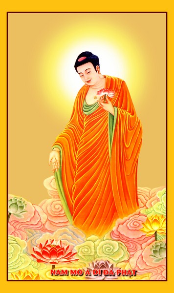 Tranh Phật A DI DA