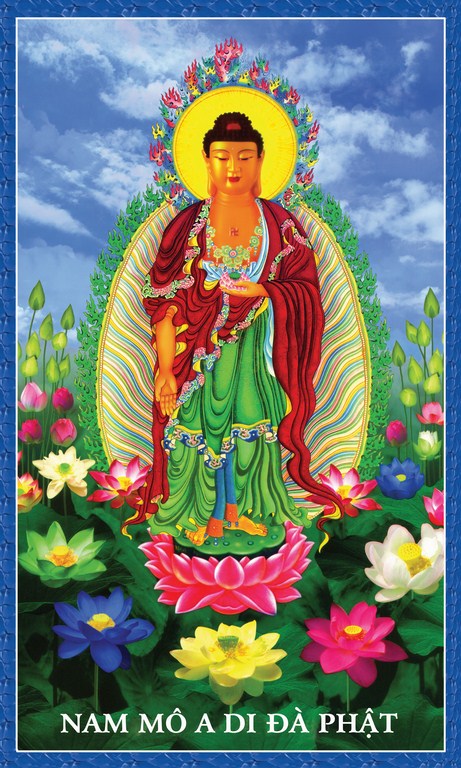 Tranh Phật A DI DA