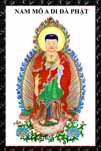 Tranh Phật A DI DA