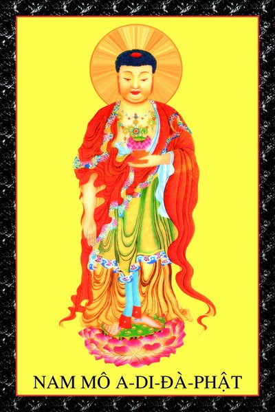 Tranh Phật A DI DA