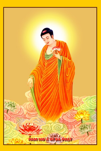 Tranh Phật A DI DA