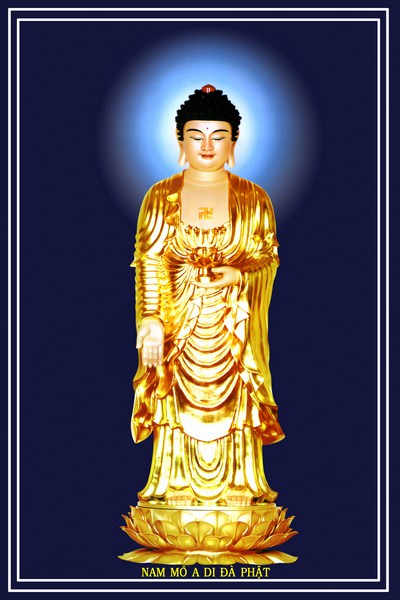 Tranh Phật A DI DA