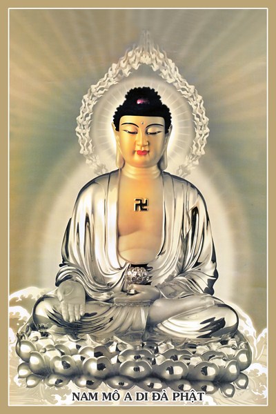 Tranh Phật A DI DA