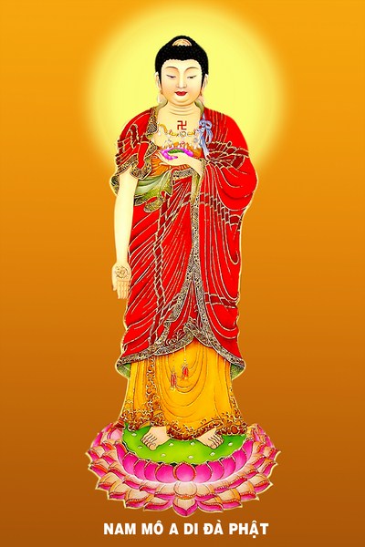 Tranh Phật A DI DA